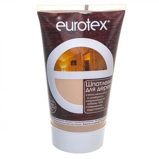 Шпатлёвка по дереву EUROTEX Рогнеда 0,225 кг 