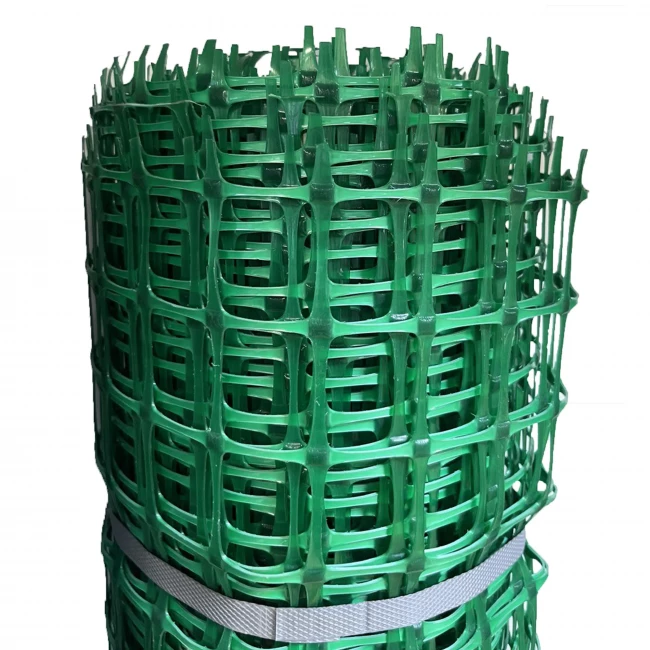 Сетка пластиковая 1,5м х 20м (45х45яч./квадрат) Зелёная