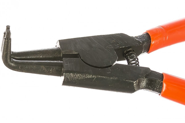 Съемник 150 мм, для внешних стопорных колец, изогнутые губки (сжим) Sparta Съемник 150 мм, для внешних стопорных колец, изогнутые губки (сжим) Sparta