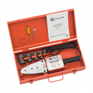 Набор для сварки полипропиленовых труб диаметром 20-40 мм (1500 Вт) AQUALINK Набор для сварки полипропиленовых труб диаметром 20-40 мм (1500 Вт) AQUALINK