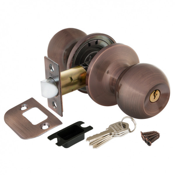 Ручка защелка 6072 медь