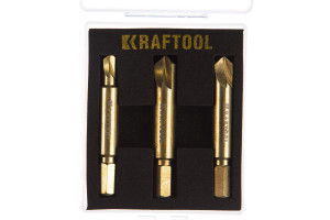Набор экстракторов для выкручиваия крепежа РН1/PZ1, PH2/PZ2, PH3/PZ3 KRAFTOOL Набор экстракторов для выкручиваия крепежа РН1/PZ1, PH2/PZ2, PH3/PZ3 KRAFTOOL