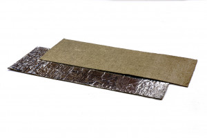 Базальтовый картон фольгированный 1250*460*10 Базальтовый картон фольгированный 1250*460*10