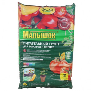 Грунт для томатов и перцев Малышок ФАСКО Грунт для томатов и перцев Малышок ФАСКО