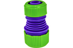 Муфта соединительная c переходом 3/4"-1", пластмассовая Palisad