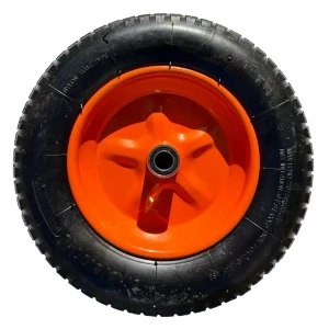 Колесо пневмотическое для тачки 13"х3,25х8/16мм MAWIPRO сборное Колесо пневмотическое для тачки 13"х3,25х8/16мм MAWIPRO сборное