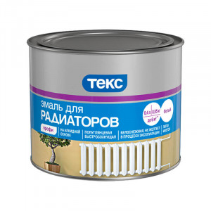 Эмаль алкидная для радиаторов (0.55кг.) ТЕКС 039652 Эмаль алкидная для радиаторов (0.55кг.) ТЕКС 039652