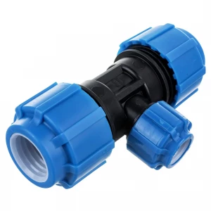 Тройник ПНД переходной компрессионный Тройник ПНД переходной компрессионный