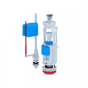 Арматура для бачка унитаза (2 кнопки выпуска метализ., нижн.подводка) WC3550M АНИ Пласт Арматура для бачка унитаза (2 кнопки выпуска метализ., нижн.подводка) WC3550M АНИ Пласт