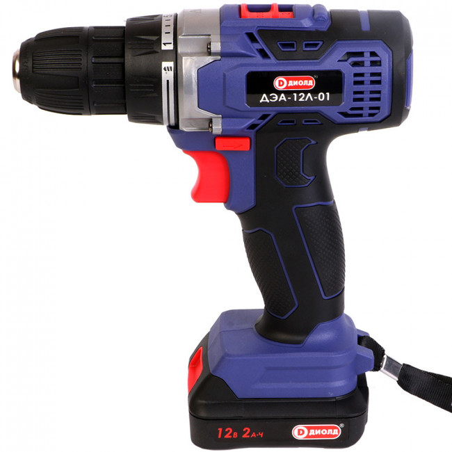Аккумуляторная дрель-шуруповерт Диолд ДЭА-12Л-01 Аккумуляторная дрель-шуруповерт Диолд ДЭА-12Л-01