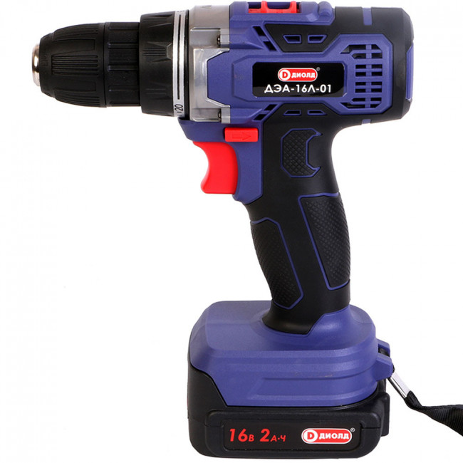 Аккумуляторная дрель-шуруповерт Диолд ДЭА-16Л-01 Аккумуляторная дрель-шуруповерт Диолд ДЭА-16Л-01