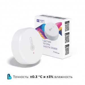 Датчик температуры и влажности, Яндекс, Zigbee