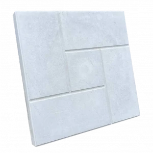 Плитка тротуарная вибролитая Артком, текстура Калифорния, бетон, 30x30x3см 