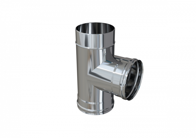 Тройник нержавейка Ø130 ТиС