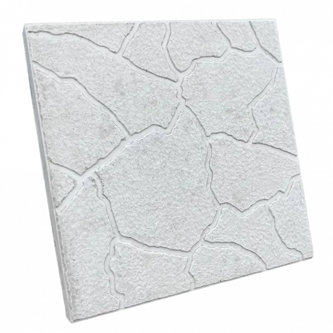 Плитка тротуарная вибролитая Артком, текстура Тучка, бетон, 30x30x3см 