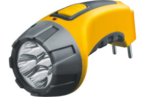 Фонарь светодиодный NPT-CP03-ACCU 4LED аккумуляторный с вилкой д/зарядки Фонарь светодиодный NPT-CP03-ACCU 4LED аккумуляторный с вилкой д/зарядки