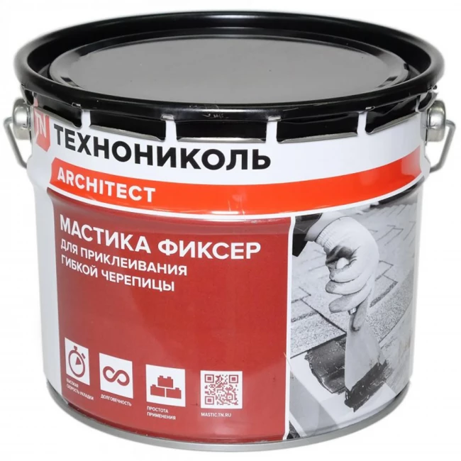 Мастика для гибкой черепицы ФИКСЕР №23 Мастика для гибкой черепицы ФИКСЕР №23