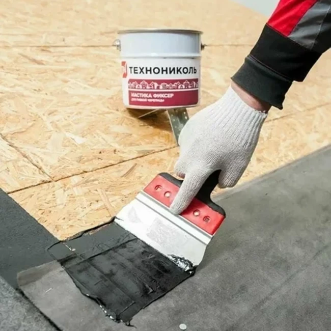 Мастика для гибкой черепицы ФИКСЕР №23 Мастика для гибкой черепицы ФИКСЕР №23