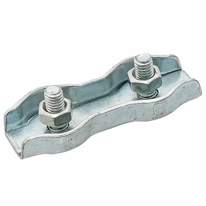 Зажим для стальных канатов двойной  Зажим для стальных канатов двойной