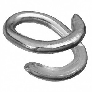 Соединитель цепи оцинкованный 4мм Соединитель цепи оцинкованный 4мм