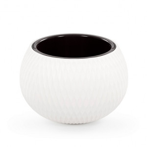 Кашпо со вставкой Жемчужина