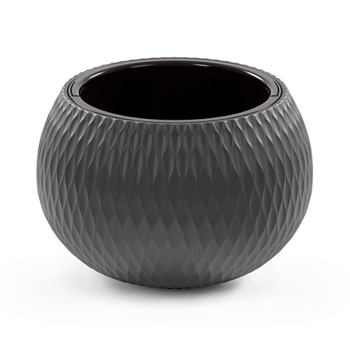 Кашпо со вставкой Жемчужина