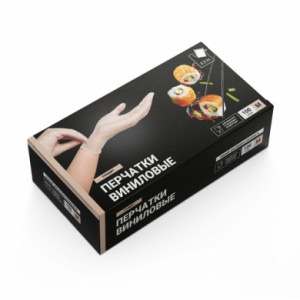 Перчатки виниловые 