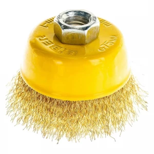 Щётка крацовка под УШМ 75мм BIBER Щётка крацовка под УШМ 75мм BIBER