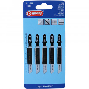  Пилки для лобзика Т118B