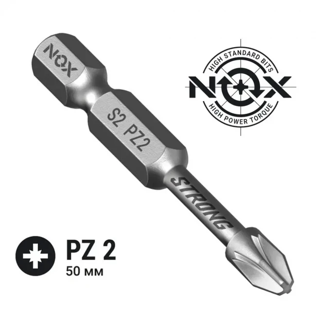 Бита PZ2 NOX IMPACT Strong 50мм