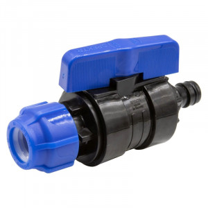 Кран шаровый с быстросъемом для ПНД Кран шаровый с быстросъемом для ПНД