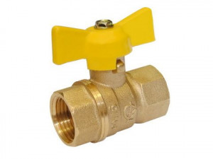 Кран шаровый для газа бабочка Кран шаровый для газа бабочка