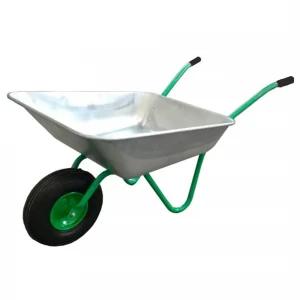 Тачка строительная 1-колесная, пневматическое колесо 16 втулка 20мм (6х6) Тачка строительная 1-колесная, пневматическое колесо 16 втулка 20мм (6х6)