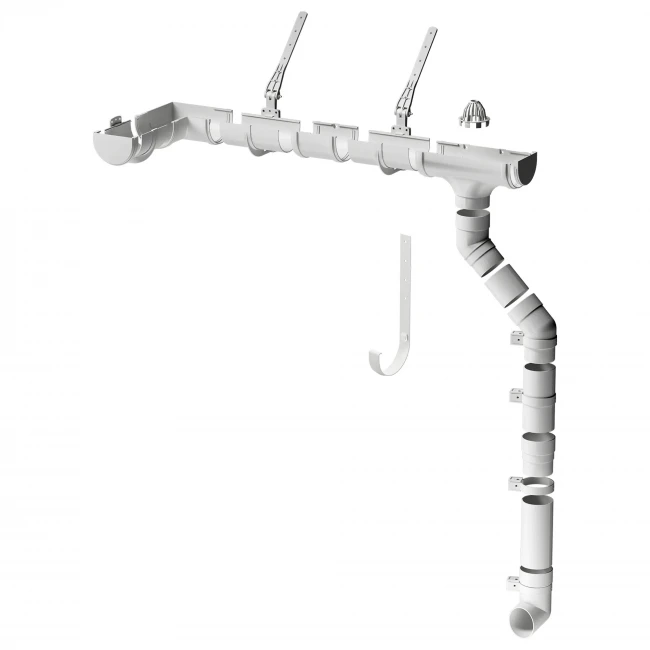 Труба водосточная DOCKE PREMIUM 1500мм.  