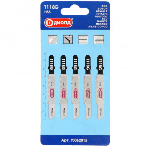 Пилки для лобзика T118G