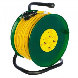 Удлинитель силовой на катушке б/з ТМ Союз 50 м Удлинитель силовой на катушке б/з ТМ Союз 50 м