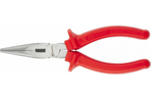 Длинногубцы 180 мм, прямые шлифованные, пластмассовые рукоятки Matrix Длинногубцы 180 мм, прямые шлифованные, пластмассовые рукоятки Matrix