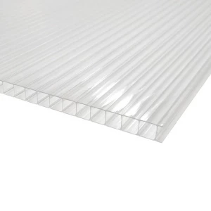 Поликарбонат сотовый прозрачный 6 мм 