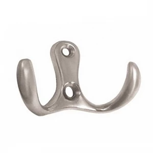 Крючок 2-рожковый сатин Крючок 2-рожковый сатин