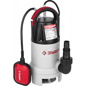 Насос дренажный для грязной воды, 900Вт ЗУБР Насос дренажный для грязной воды, 900Вт ЗУБР