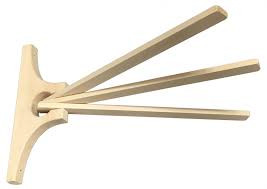 Вешалка "Веером" 3 рожка Вешалка "Веером" 3 рожка