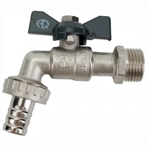 Кран шаровый водоразборный под шланг бабочка Кран шаровый водоразборный под шланг бабочка