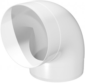 Колено для круглого канала Ø100 Эвент Колено для круглого канала Ø100 Эвент