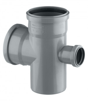 Крестовина внутренняя для канализационных труб двух плоскостная прямая Ø110х110х50мм 90° Крестовина внутренняя для канализационных труб двух плоскостная прямая Ø110х110х50мм 90°