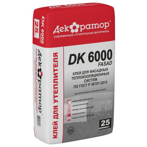 Штукатурно-клеевая смесь Декаратор DK 6000 Штукатурно-клеевая смесь Декаратор DK 6000