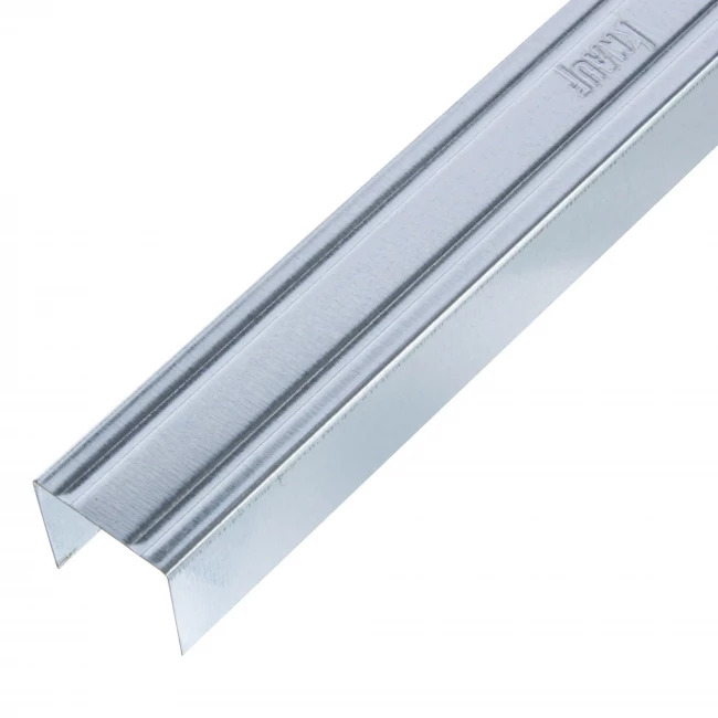 Профиль направляющий Премиум 0,6мм металлический 3м Кнауф Профиль направляющий Премиум 0,6мм металлический 3м Кнауф