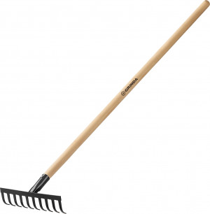 Грабли 10 прямых зубцов садовые GRINDA Грабли 10 прямых зубцов садовые GRINDA