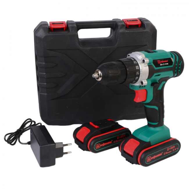 Аккумуляторная дрель-шуруповерт Дифмаш ША-21-01М Аккумуляторная дрель-шуруповерт Дифмаш ША-21-01М