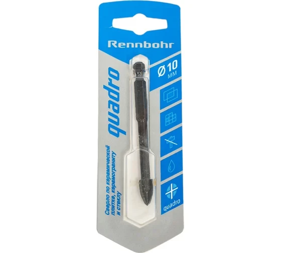 Сверло по кафелю и стеклу Quadro Сверло по кафелю и стеклу Quadro