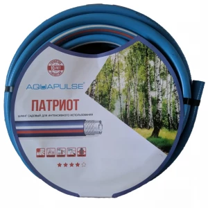Шланг 3-слойный армированный 1/2" 30м  АР ПАТРИОТ AQUAPULSE Шланг 3-слойный армированный 1/2" 30м  АР ПАТРИОТ AQUAPULSE